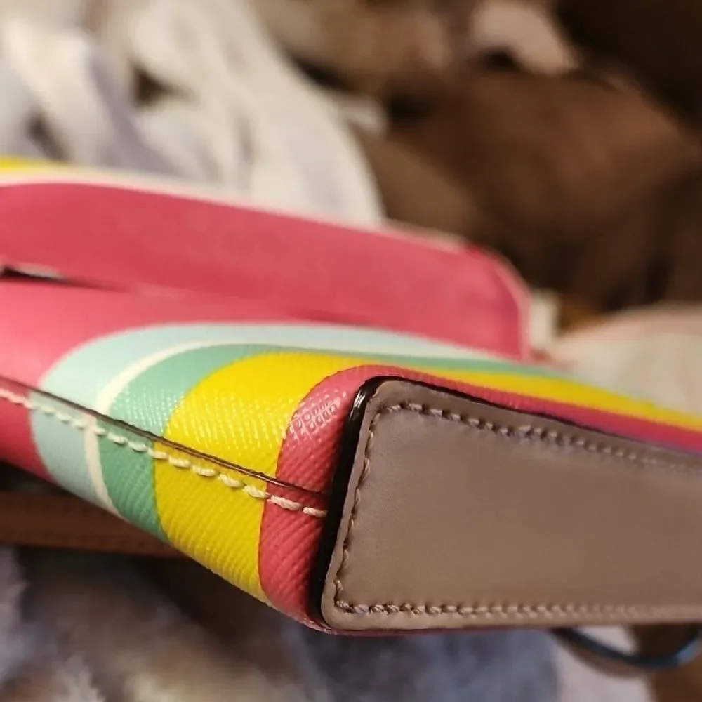 Kate Spade Colorful Striped Crossbody Bag